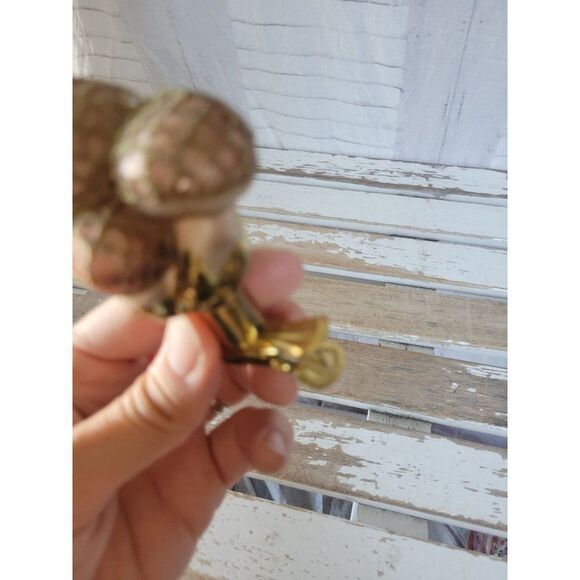 Glass mushroom clip-on fungus unique ornaments Xmas tree - Picture 6 of 7